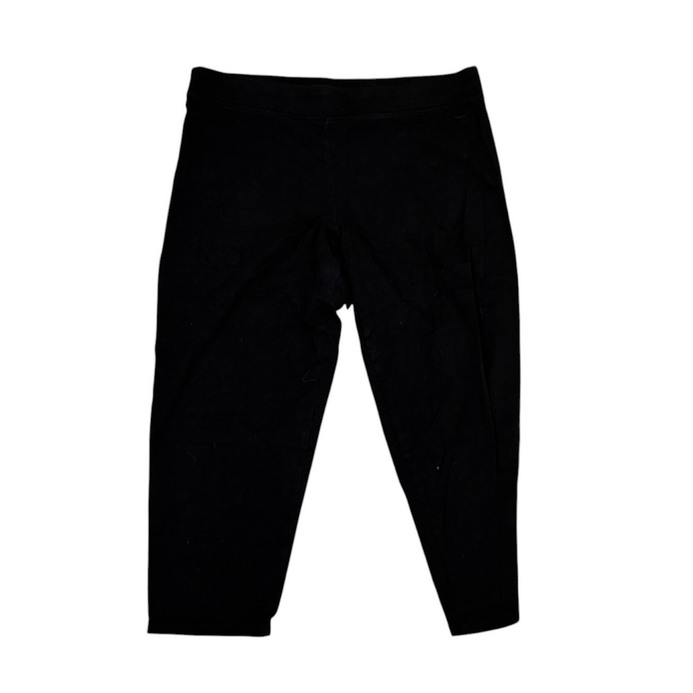 Classic Victoria's Secret PINK Womens Black Cropped Leggings Yoga Pants Size L